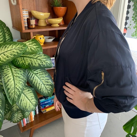 ❤️Vintage style unisex bomber jacket - Picture 5 of 12